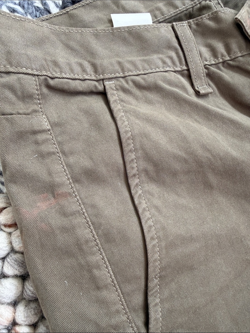 Women’s Classic Chino Pants in Khaki - Picture 2 of 5